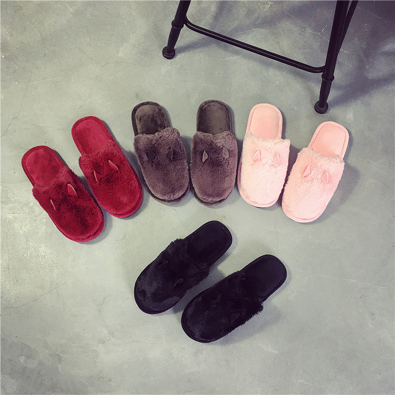 Perssia CloudStep™ Fuzzy Slippers — Where Warmth Meets Modern Elegance Non-Slip Warm Women's Fuzzy Slippers - PERSSIA