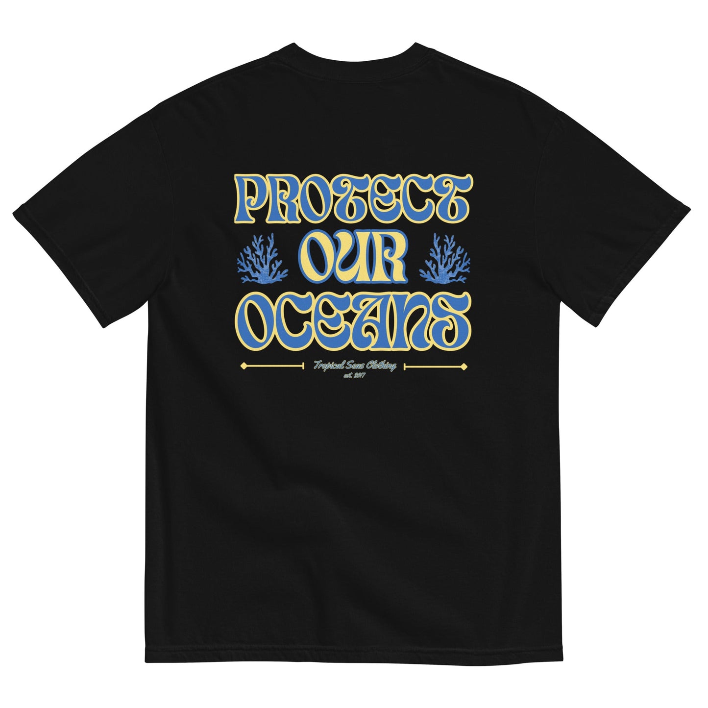 Men Save Our Oceans Heavyweight T-shirt