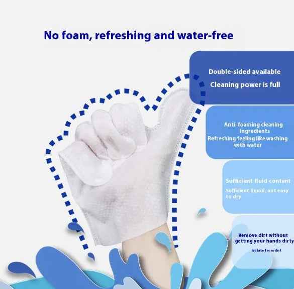 Perssia QuickClean Mitts — Waterless Pet Grooming & Freshening Gloves