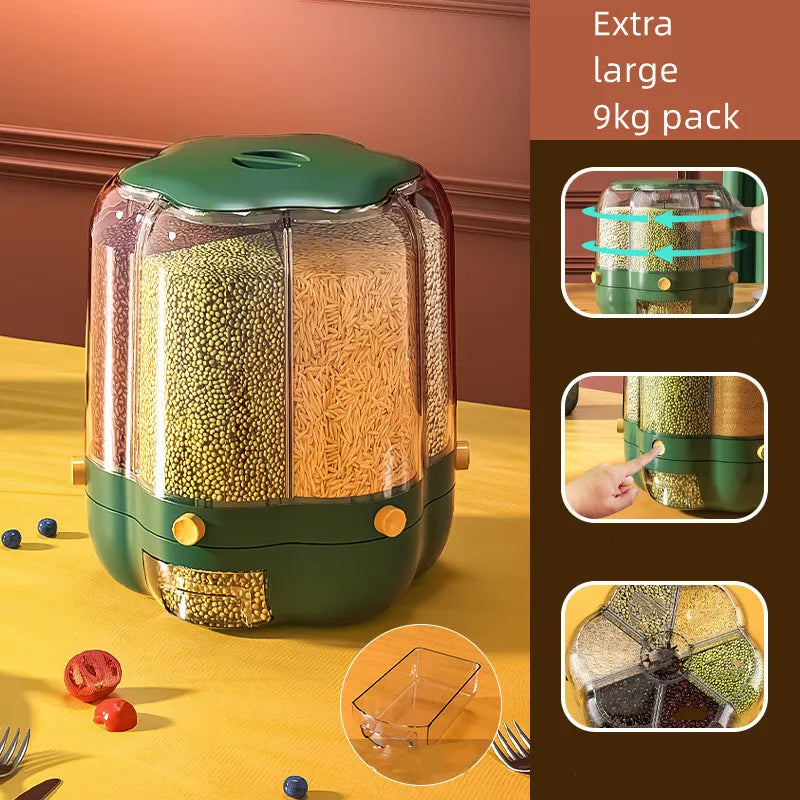 Perssia SpinStore™ Rotating Grain Dispenser - PERSSIA