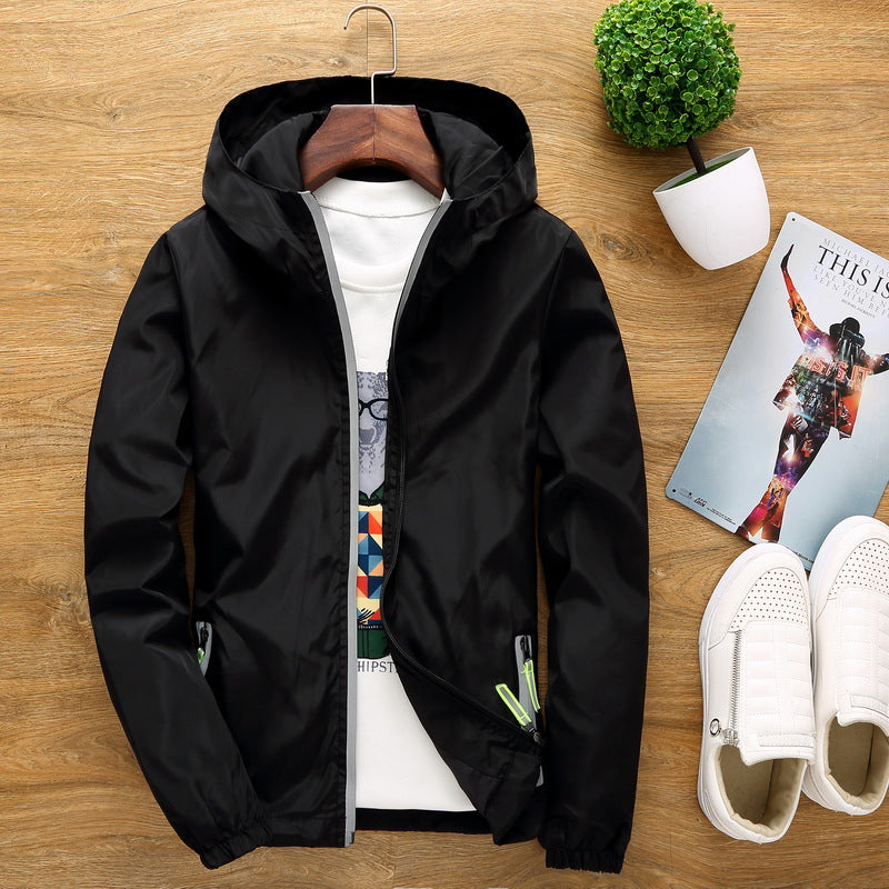 Perssia UrbanGlow™ Reflective Jacket Unisex Jackets, Student Class Jackets, ReflectiveCouple Coats - PERSSIA