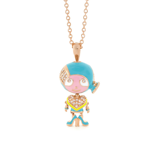 Perssia Sparkle Bubble Necklace