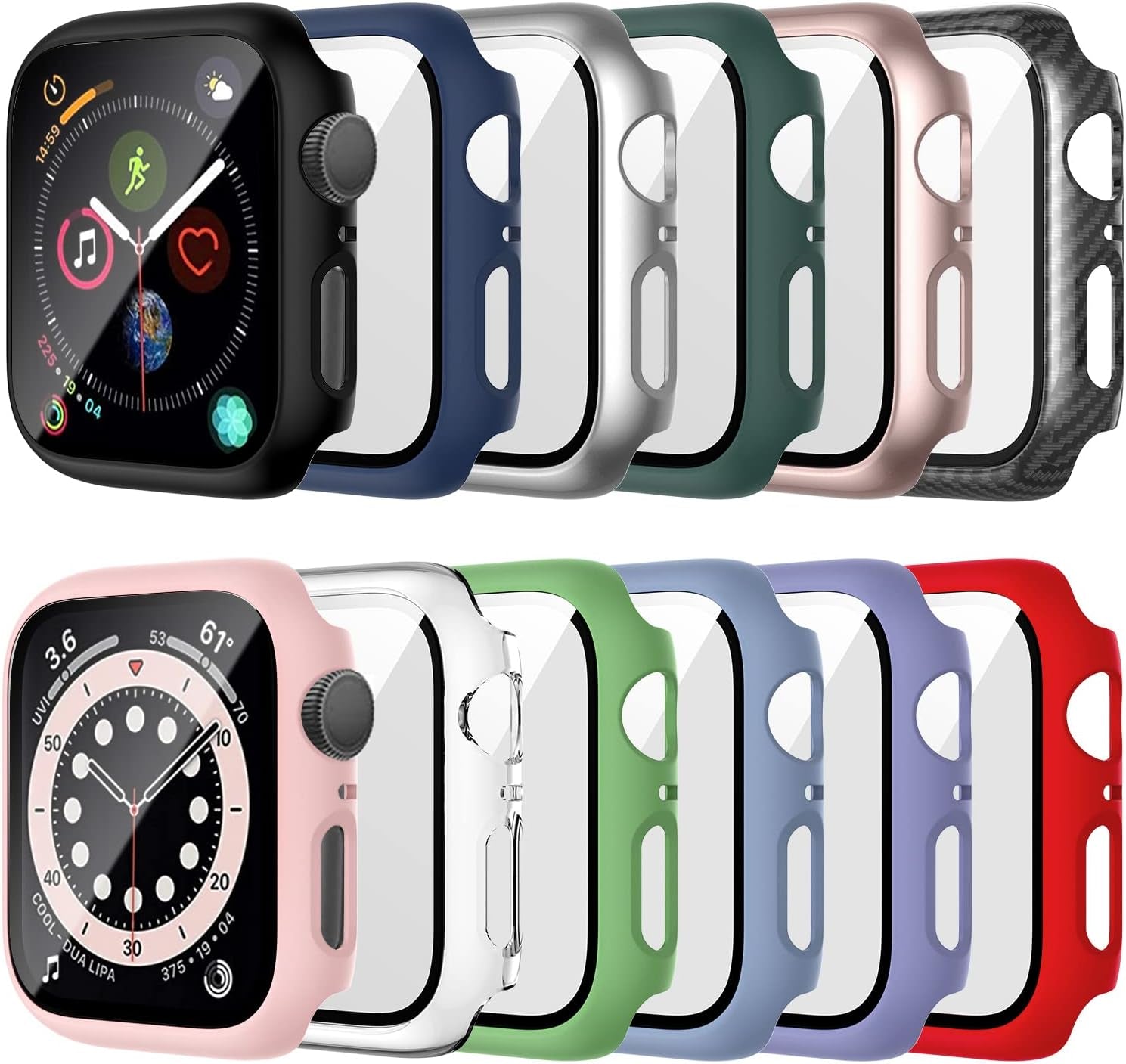 Armor 12 Pack Case for Apple Watch 44Mm