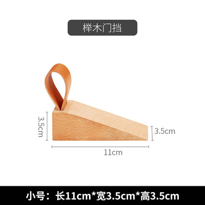 Perssia NordicBlock™ Wooden Door Stopper Nordic Wooden Door Stopper for Bedroom and security - PERSSIA