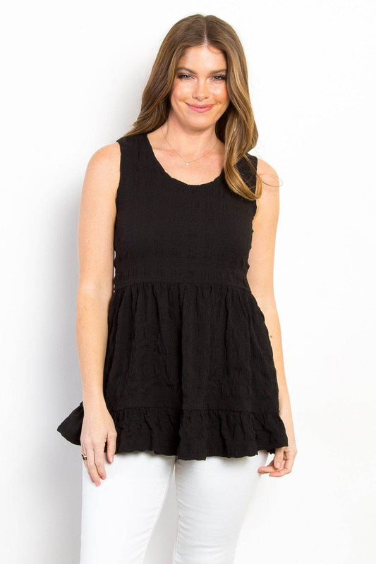 Perssia Ruffle Bloom Baby doll Top