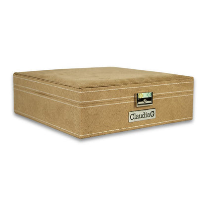 Perssia LuxeVault™ Jewelry Box — Lockable Organizer with Removable Tray Elegant protection. Timeless organization. Designed for your most treasured pieces. - PERSSIA
