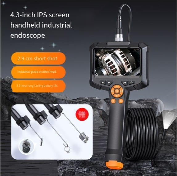 Perssia DeepScope™ X8 — Industrial 1080P Endoscope Inspection Camera Precision‑grade visibility for automotive, plumbing, HVAC, and industrial diagnostics. - PERSSIA