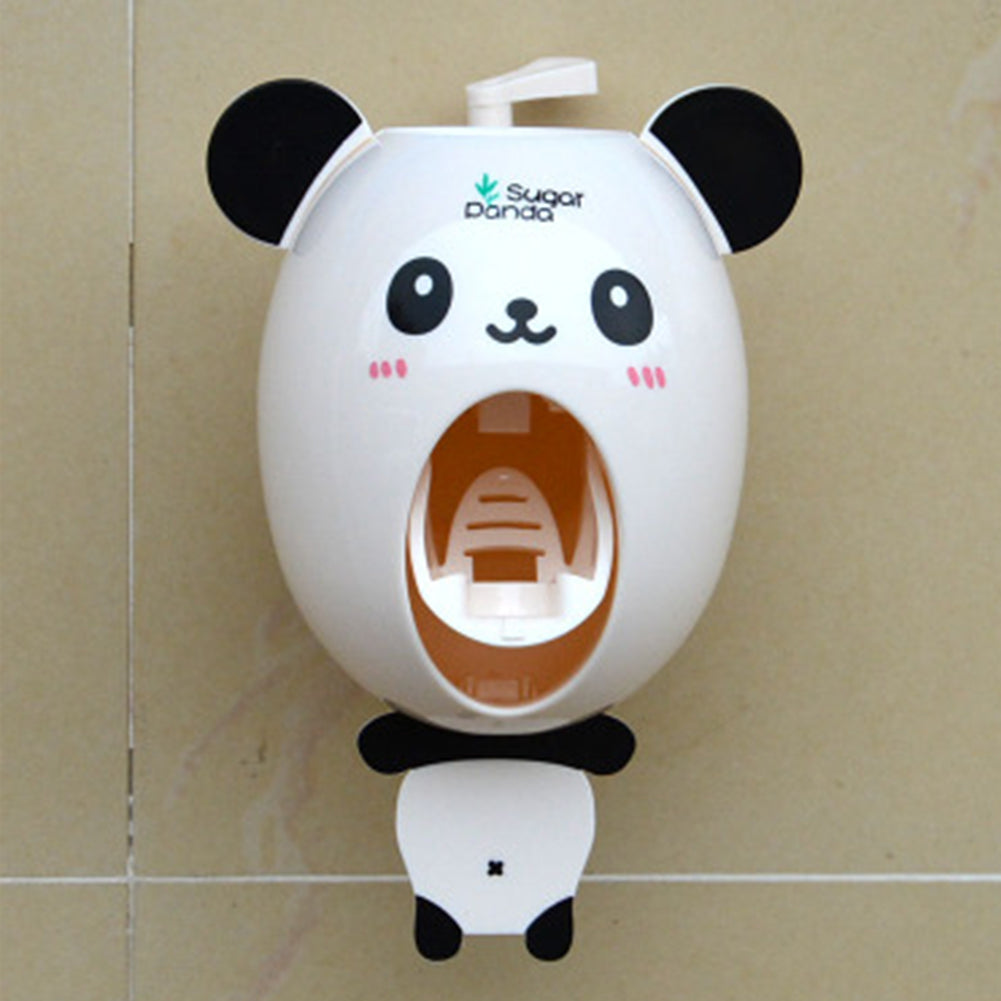 Perssia SmileBuddy™ — Toothpaste Dispenser &amp; Cartoon Toothbrush Holder - PERSSIA