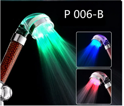 Perssia GlowRain™ LED Color‑Changing Shower Head - PERSSIA