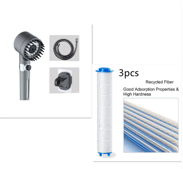 Perssia HydroSpa™ 3‑Mode High Pressure Shower Head - PERSSIA