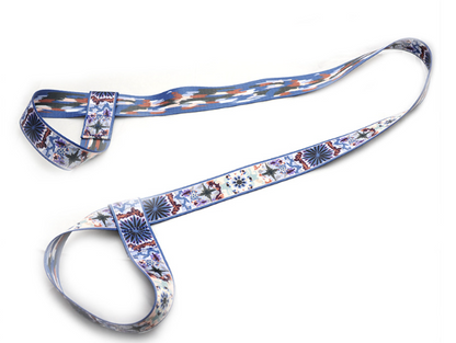 Perssia VibrantFlow™ Digital Yoga Mat Strap — ColorPrint Tie‑Down Carrier