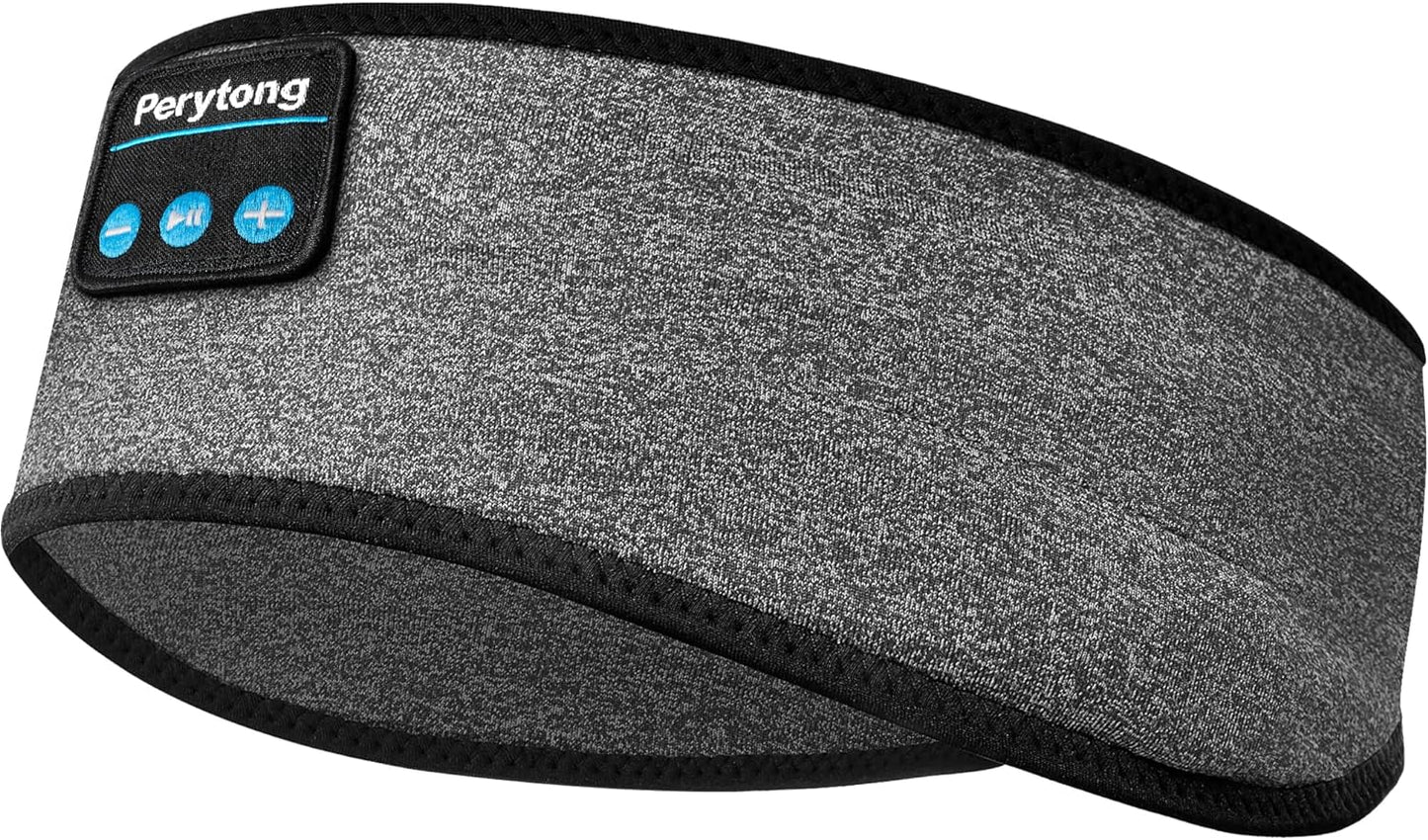 Sleep Headphones, Bluetooth Sports Headband Headphones with Ultra-Thin HD Stereo Speakers Perfect for Sleeping,Workout,Jogging,Yoga,Insomnia, Air Travel, Meditation