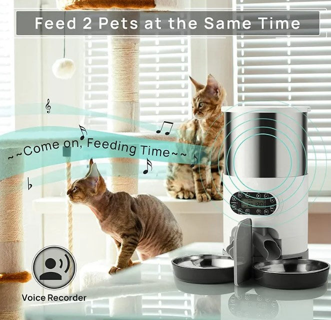 Perssia DuoFeed™ Double Meal Pet Dispenser - PERSSIA