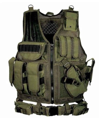 Perssia Survival Tactical Vest — Outdoor Adventure & Utility Gear