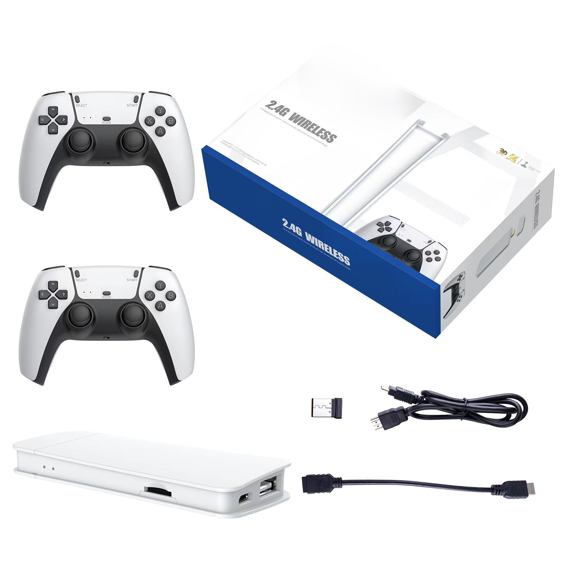 Perssia RetroPlay M15™ 4K Game Console (Dual Controllers) - PERSSIA
