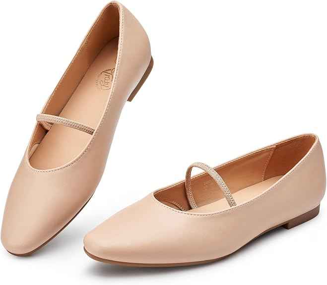 Perssia MaryJolie™ Flats — Classic Mary Jane Shoes for Effortless Everyday Style