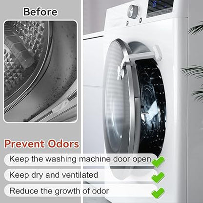 Perssia WashGuard™ — Baby Safety Washer/Dryer Door Stopper (White) - PERSSIA