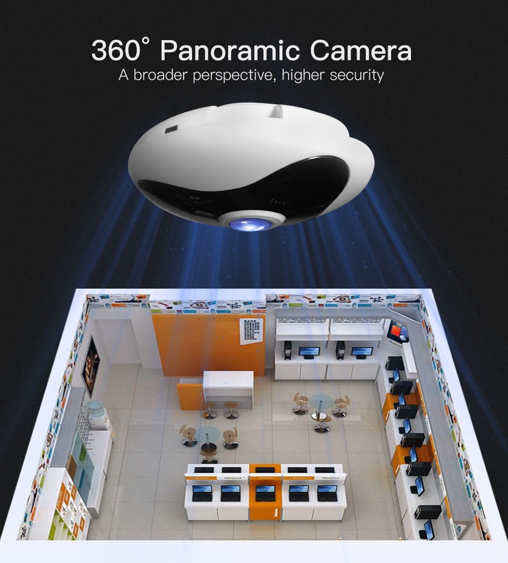 Perssia SkyViewGuard™ WiFi 1080P HD Home Surveillance Camera - PERSSIA