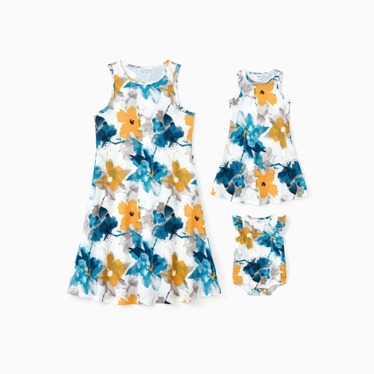 Perssia BloomBond™ — Mommy & Me Matching Floral Summer Dress Set - PERSSIA