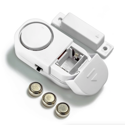 Perssia SecureGuard™ Door & Window Alarm Set 6 PCS WIRELESS Home Window Door Burglar Security ALARM System Magnetic Sensor - PERSSIA