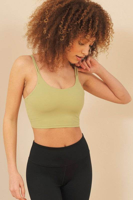 Get Ready to Sweat in Style with the Naomi Double Strap Sports Bra! 💪✨