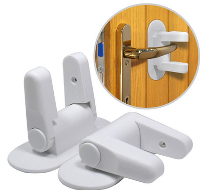 Perssia KidGuard™ — Child‑Proof Door Lever Lock (2‑Pack) - PERSSIA