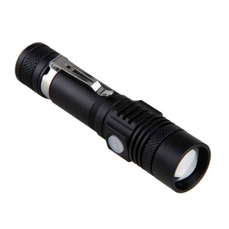 90000LM Tactical Flashlight — Super Bright Zoomable LED with