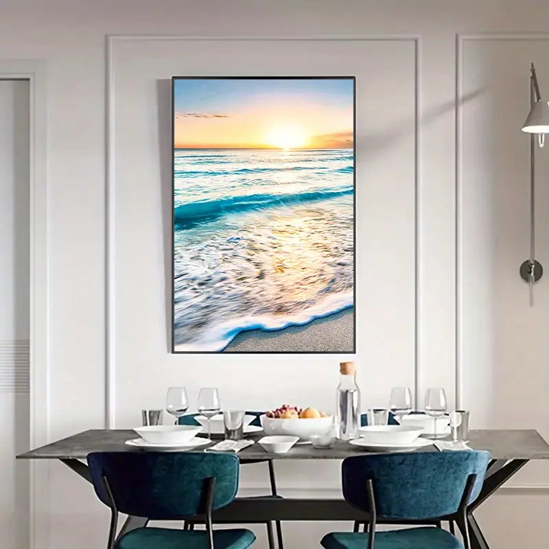 Perssia OceanGlow™ 3‑Piece Canvas Set Wall Art (15.7" × 23.6") - PERSSIA