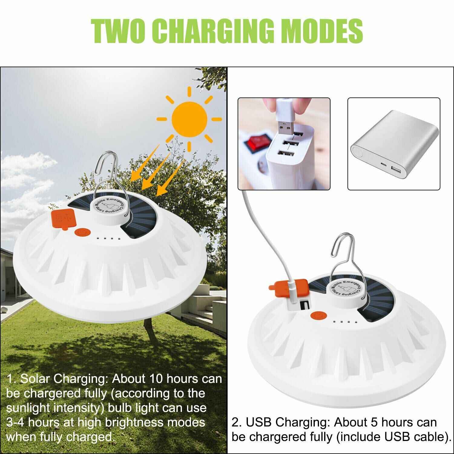 SunLite Pro Camping Light — 60‑LED Ultra‑Bright Outdoor Lantern