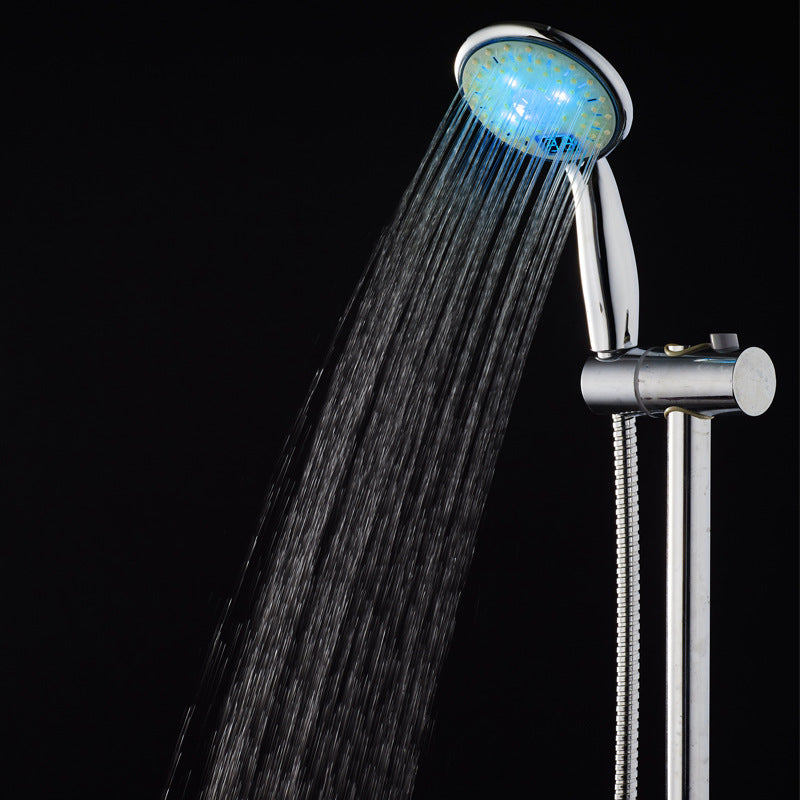 Perssia ThermoGlow™ Temperature‑Controlled Three‑Color Shower Head - PERSSIA