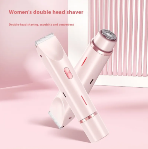 Perssia SmoothTouch Hair Remover — 2‑in‑1 Painless Precision Grooming Too