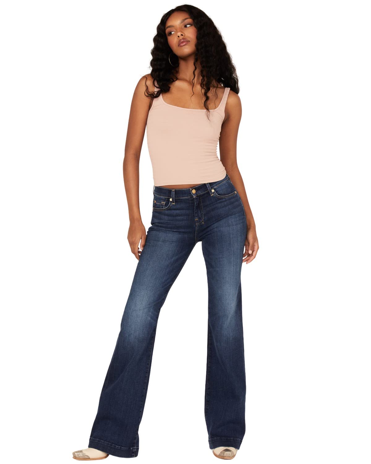 Perssia DojoLuxe™ Flare Jeans women Wide Leg Jeans Denim 30W x 34L US - PERSSIA
