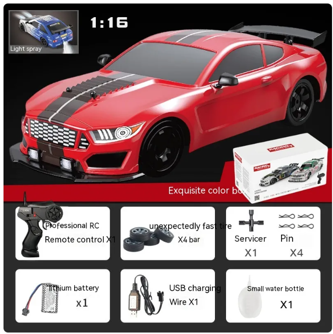 Perssia TurboCharge™ X‑Racer — Wireless High‑Speed RC Car for Kids - PERSSIA