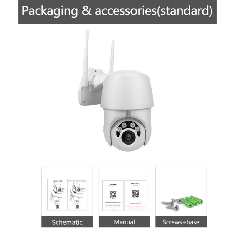 Perssia SkyGuard™ 1080p Wireless Outdoor Security Camera - PERSSIA