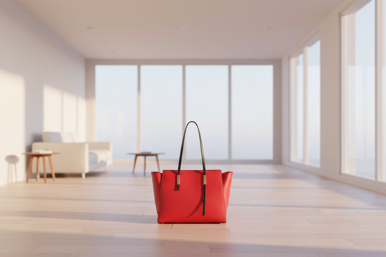 Perssia WingLuxe™ Grande — Large‑Capacity One‑Shoulder Cowhide Handbag - PERSSIA