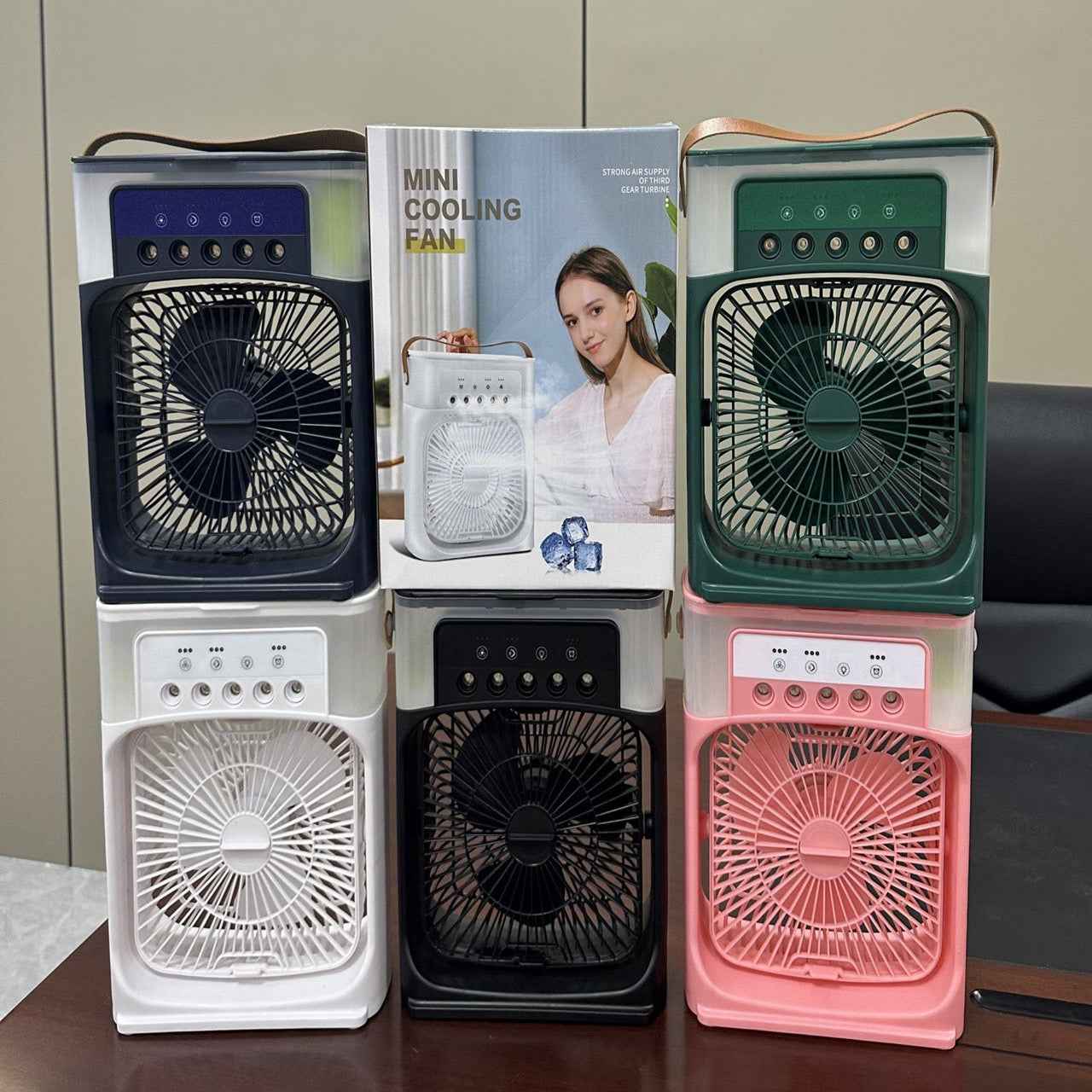 Perssia ChillCube 3‑in‑1 Mini Air Conditioning Unit — Cool • Humidify • Purify