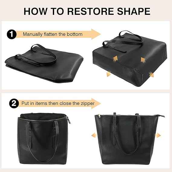 Perssia MarvoliaChic™ — Large PU Leather Travel Tote for Women (Lightweight, Stylish, Spacious)