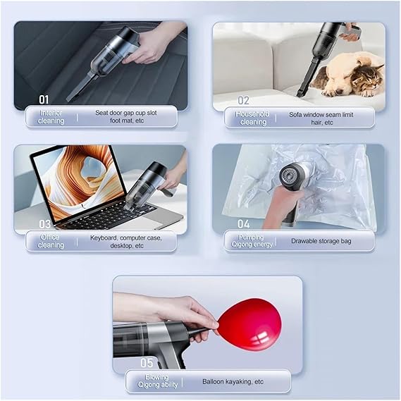 Perssia TurboVac™ Mini Cordless Vacuum - PERSSIA