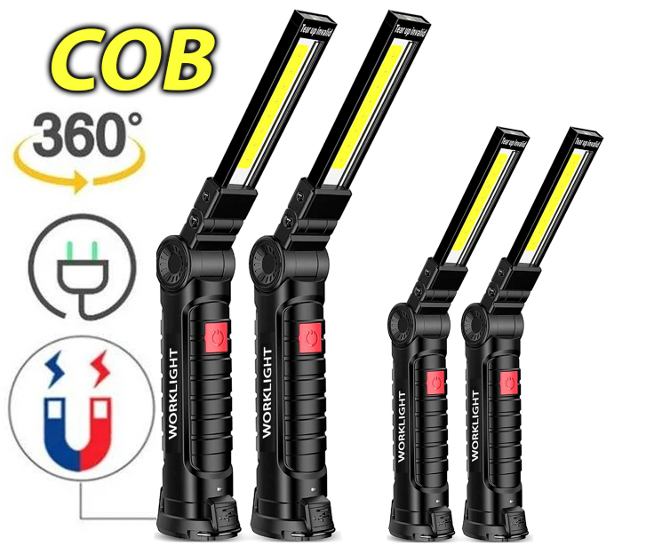 Perssia WorkBeam 360™ Magnetic Rechargeable Light