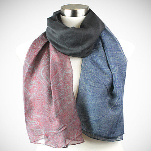 Pretty‑in‑Persia™ Paisley Scarf — Silky Soft Viscose Blend - PERSSIA