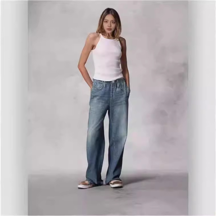Perssia RetroFlow™ Wide-Leg Jeans - PERSSIA
