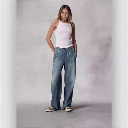 Perssia RetroFlow™ Wide-Leg Jeans - PERSSIA