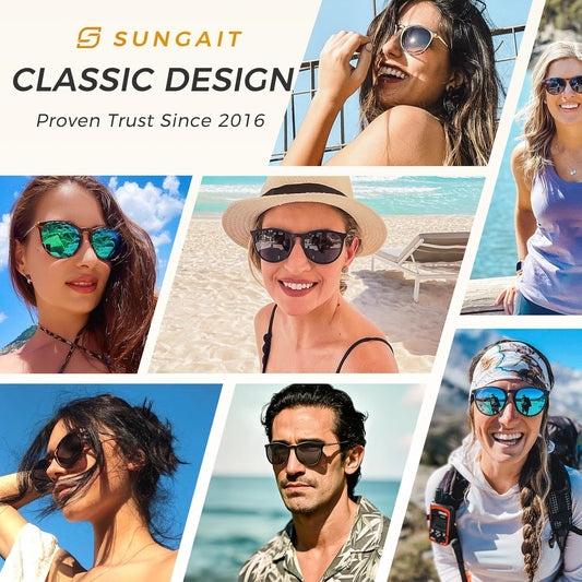 Premium Vintage round Sunglasses for Women Men Classic Retro Trendy Style