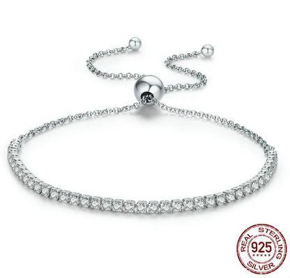 Perssia StarlightGlow™ Silver Star Accent Bracelet - PERSSIA