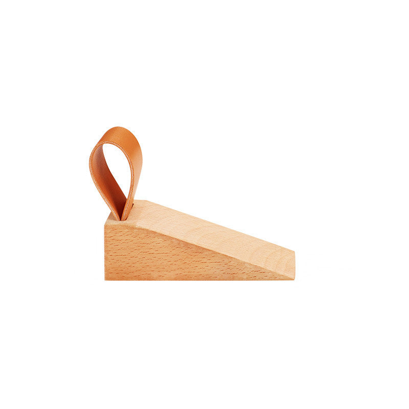 Perssia NordicBlock™ Wooden Door Stopper Nordic Wooden Door Stopper for Bedroom and security - PERSSIA