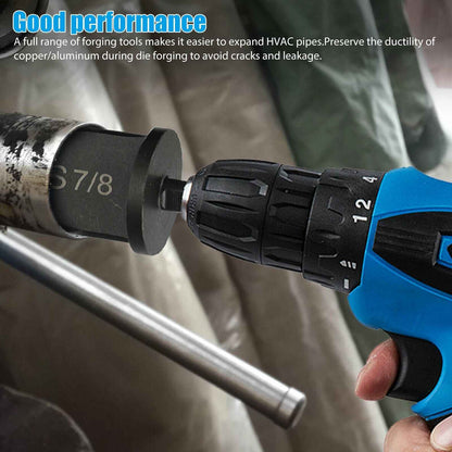 Perssia CopperExpand Pro™ 6PC Swaging Drill Bit Set