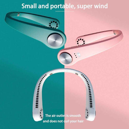 Perssia CoolBreeze Fan — Wearable Neck Fan for Hands‑Free Cooling