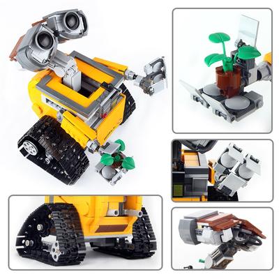 Perssia WALLE‑MegaBot™ — Educational Robot Building Blocks Toy (ABS | 55 × 62.5 × 15 cm) - PERSSIA