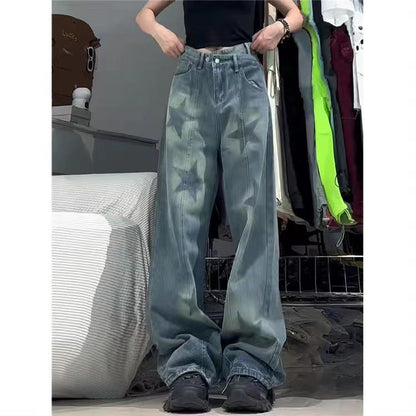 Perssia RebelCurve™ Wide Leg Jeans Women's Irregular High Waist - PERSSIA