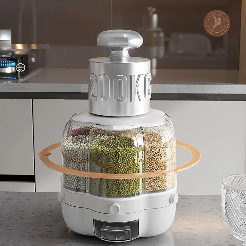 Perssia SpinStore™ Rotating Grain Dispenser - PERSSIA